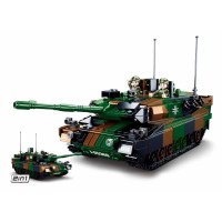 MBT Leopard 2 tank van bouwblokken 2